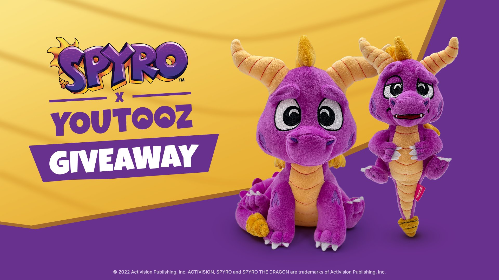 youtooz on Twitter "spyro plushie giveaway 🐲 rt + tag a friend for u