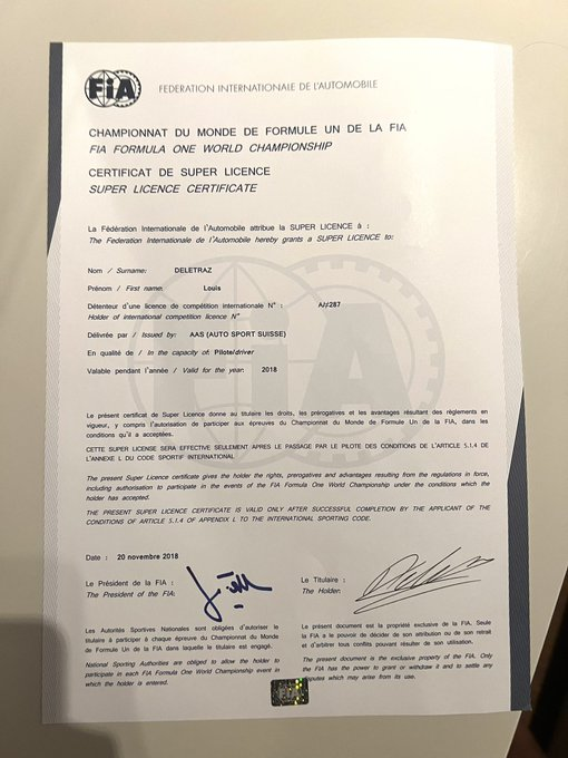 FiratKeskinF1's tweet image. Süper lisans nedir, nasıl görünür?

#superlicence #F1