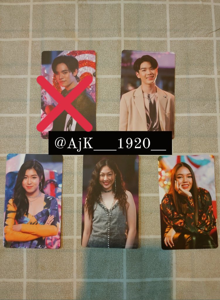 AjK___1920__'s tweet photo. ✨ TRAINEE GREETING CARD💳 ✨📮ใบละ 50฿ รสลทบ.📮
-ปิง
-ผิงผิง #PhingUnya
-เบอร์ลิน #BerlinChanan
-ซันนี่ #SunnySaruda
📨จัดส่งวันถัดไป📨
☺️สนใจ DM ได้เลยน้า☺️
#ตลาดนัดฟนลเทรนนี #ตลาดนัดtrinity #ตลาดนัดtnt #ตลาดนัดทนต https://t.co/n5WJVSHJ8e
