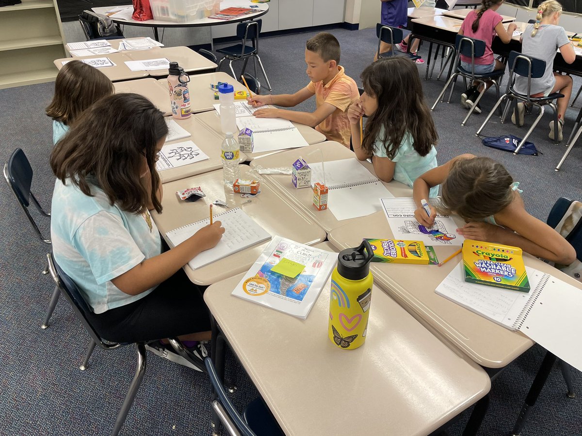 Days 2 and 3 of the Dual Language Culture Camp featured Taino feather painting, shared writing experiences, and dance lessons with Edilson Lima. 
<a href="/D15Schools/">Community Consolidated School District 15</a> #proudtobe15 #duallanguage