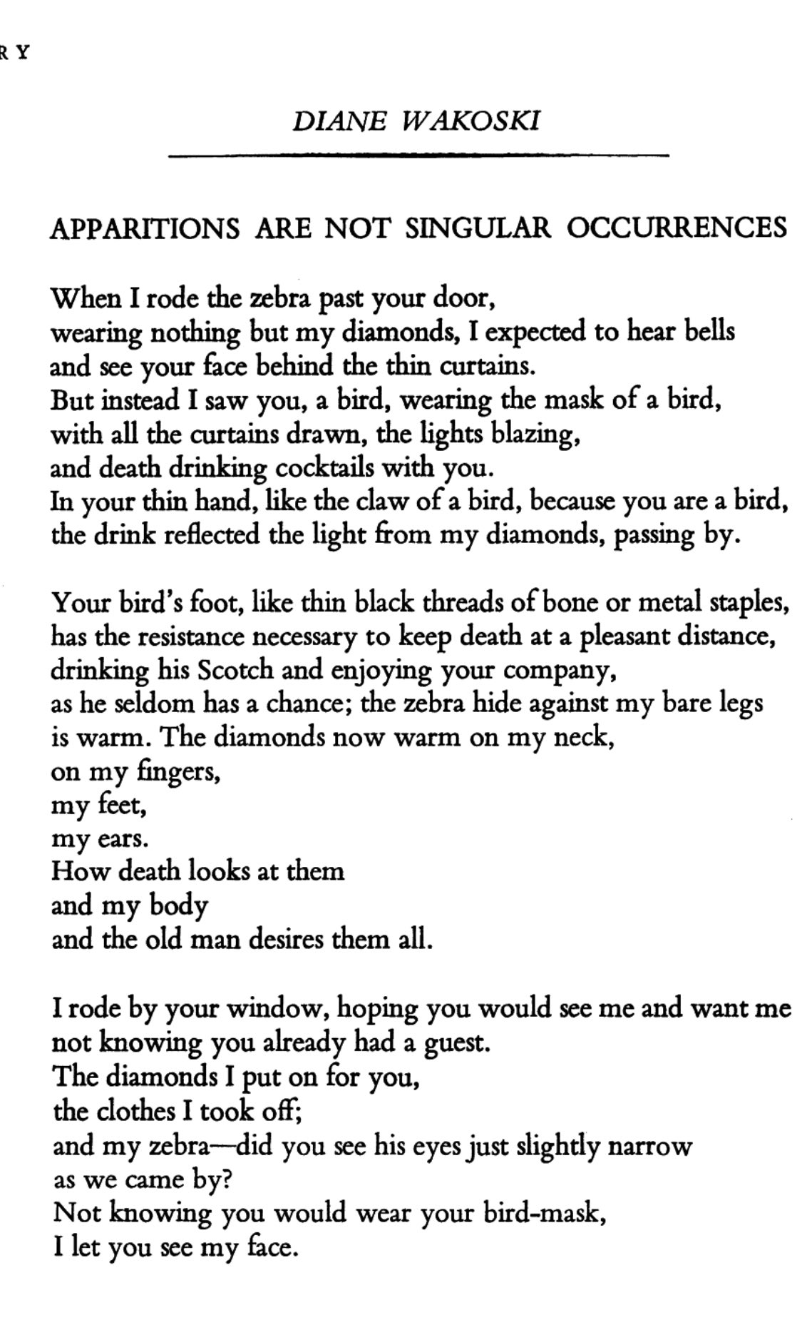 Diane Wakoski, poet. Born OTD. Happy Birthday! 