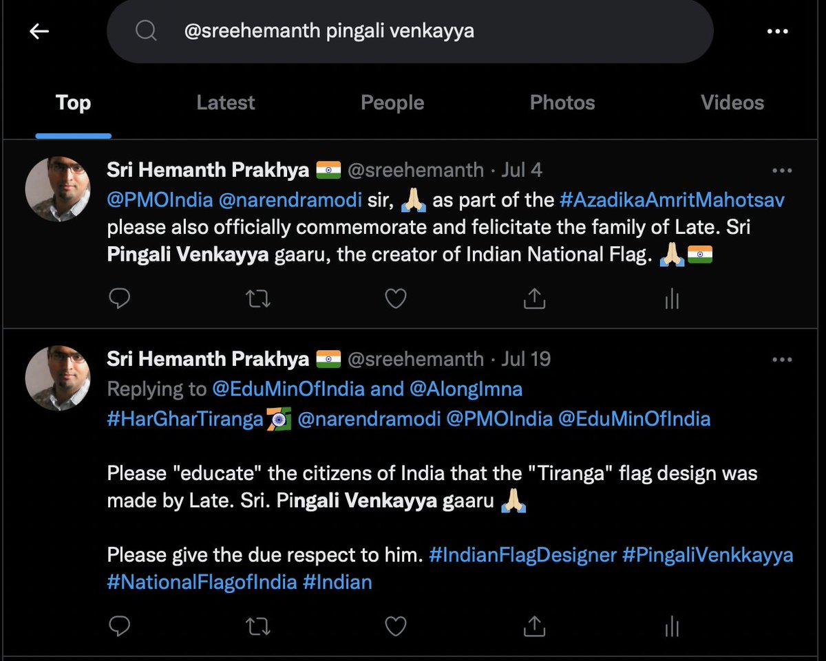 Sreehemanth Prakhya 🇮🇳 tweet media