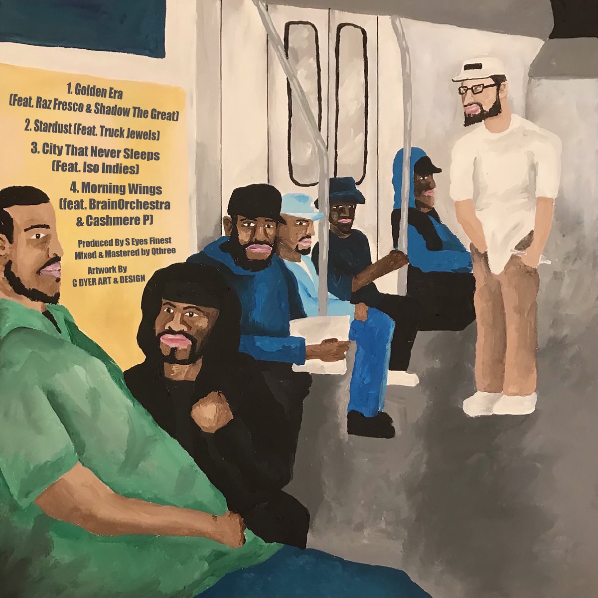 S Eyes Finest delivers a boom bap &amp; jazz audio collage for the underground!!!Check out his “Mural Of Rhymes” master work below - <a href="/InsomniacMag/">ThomasJenkins</a> 

Feat: <a href="/RazFresco/">RAZ FRESCO</a> , <a href="/ShadowTheGreat/">SHADOW</a> , Truck Jewels , <a href="/ISOiNDIES/">I$O INDIES</a> , @_brainorchestra &amp; <a href="/cashmerep/">cashmere</a> 

EP 👉🏾HERE seyesfinest.bandcamp.com/album/mural-of…