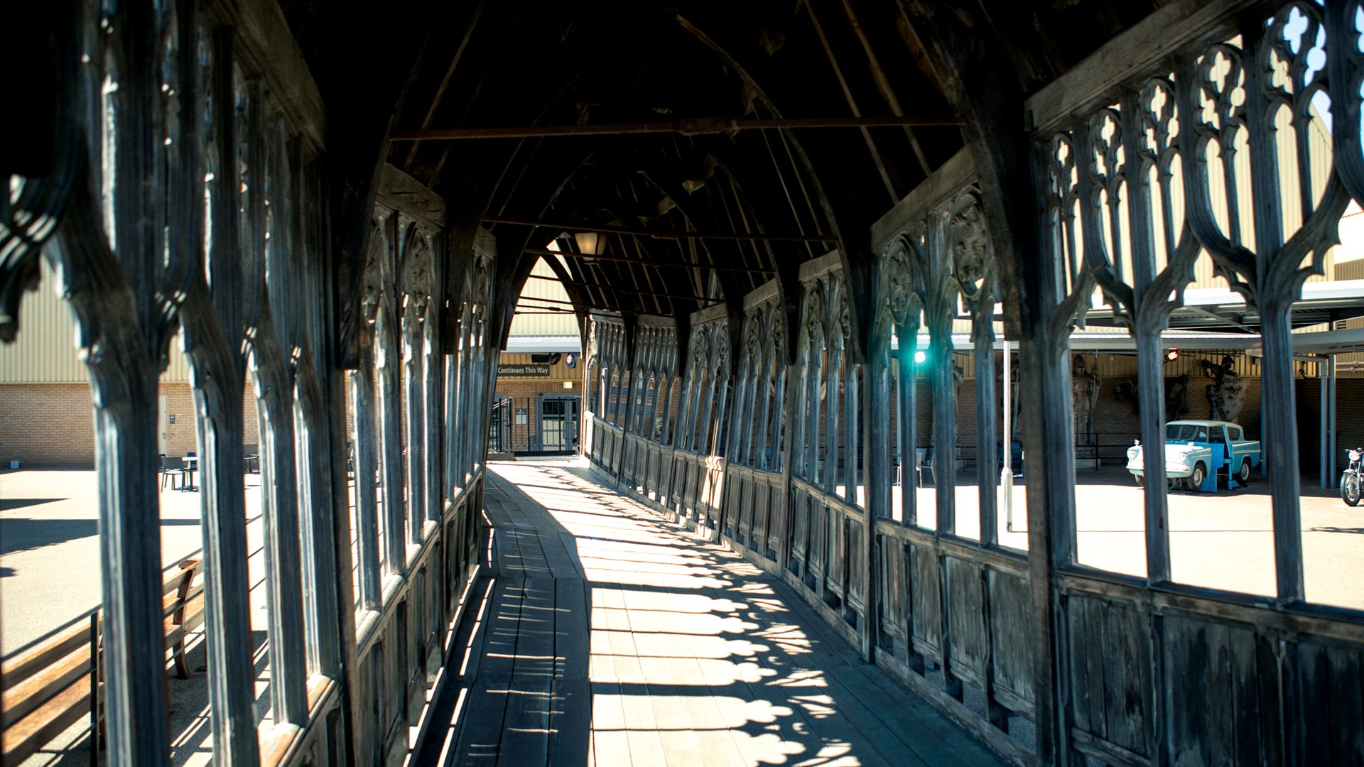 Warner Bros. Studio Tour London on X Harry Potter and the Deathly Hallows Part 2 The Hogwarts bridge Created specifically for the films our Hogwarts bridge is still intact despite
