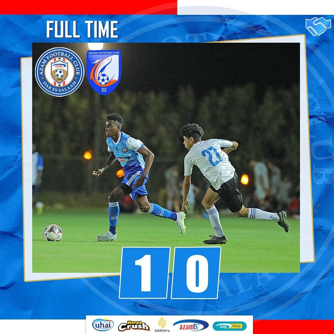 BoiplusMedia's tweet photo. Full Time:
Azam FC 1οΈβ£-0οΈβ£ Grand SC
β½ Price Dube 19'
#MechiYaKirafiki
#PreSeason
#AzamFC
#BoiplusUpdates
@azamfc https://t.co/rvktPvIBFX