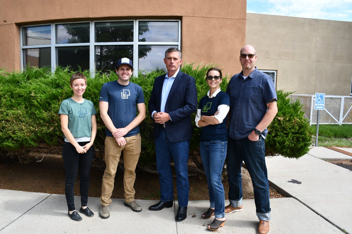 SenatorHeinrich's tweet photo. B.PUBLIC Prefab’s mission is to design high-efficiency buildings that are built by people who can afford to live in them. I visited them in Santa Fe last week to talk clean tech for homes that keeps costs low and performance high. https://t.co/miSVbOXYbV