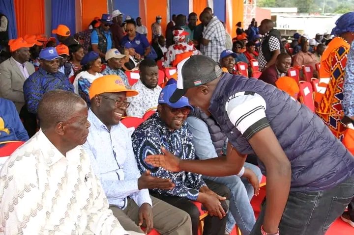 asekamiradi's tweet photo. Joined my party leader and the 5th President of the Republic of Kenya Rt Hon. @RailaOdinga and his running mate Her Excellency Hon. @MarthaKarua... https://t.co/GlLcBRV4Am