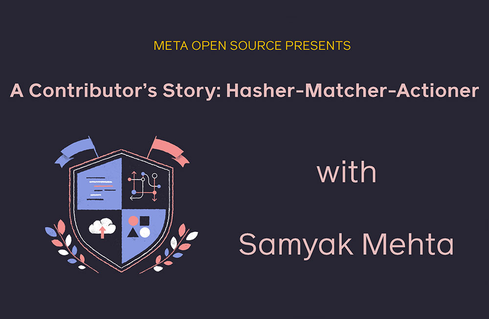 NavyataBawa's tweet photo. Recently I had the opportunity to interview @MLHacks fellow Samyak. Read about his contributions to Meta's Hasher-Matcher-Actioner project and how he navigated various roadblocks along the way (s/o @StackOverflow): https://t.co/C2jfjms7L0

#metaopensource #MLHFellowship https://t.co/8ztXBI63s8