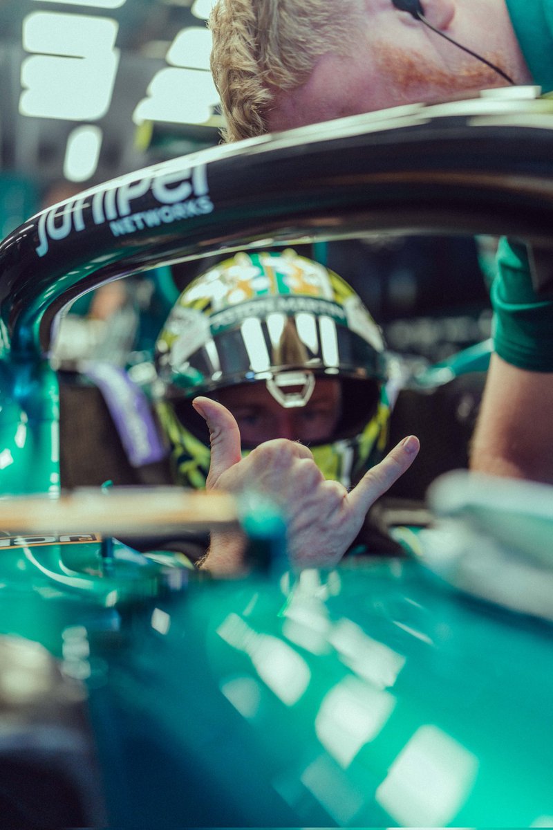 HulkHulkenberg's tweet photo. Productive day! 130 times around every corner here 👀 
Dust is off 😉 

#f1 #testing https://t.co/IzzN69D3rp