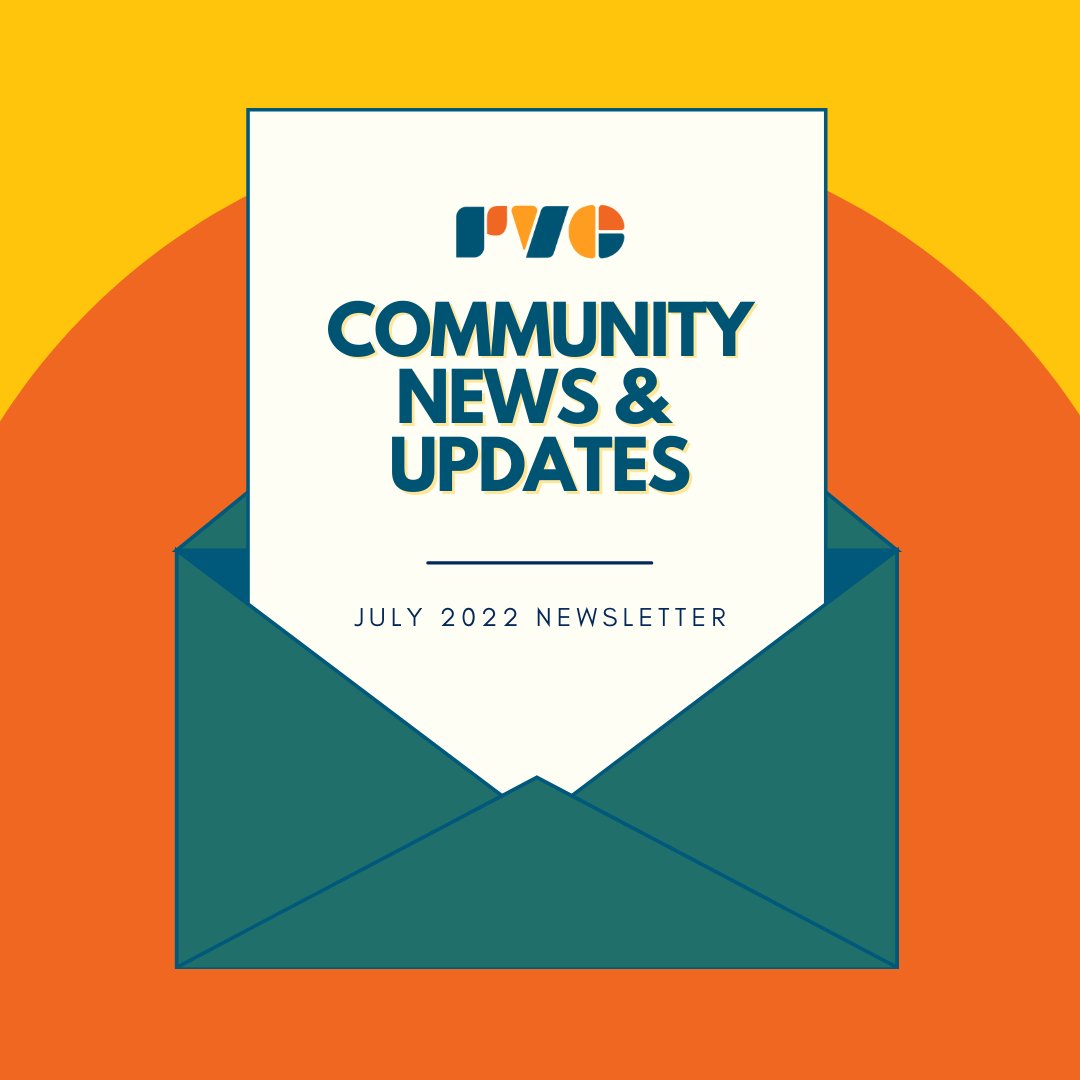 RVCorg's tweet photo. Did you catch our July newsletter? Learn about our latest updates: https://t.co/rwNlMSdVgL https://t.co/olp69SJKeT