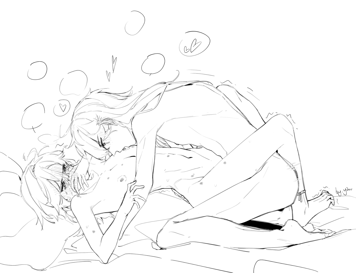 _yixv's tweet photo. [R-18] 七夕 #原神空 #鹿野院平藏 #Aether(GenshinImpact) #ShikanoinHeizou #GenshinImpact https://t.co/csGTM5LDRh https://t.co/aapWeZ0Xfy