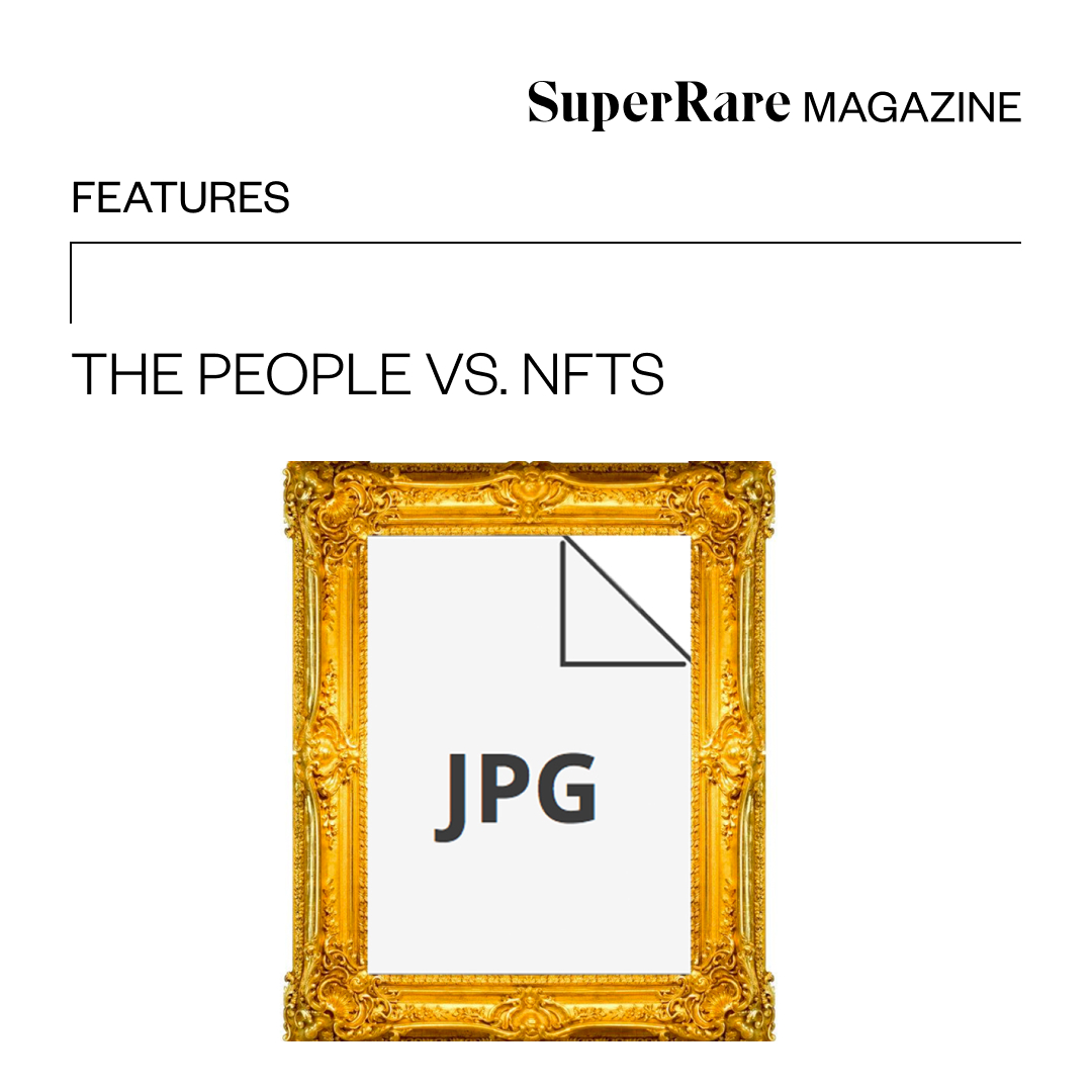 The bear market has made NFT haters more confident than ever, but what are they getting wrong? Join <a href="/harmonleon/">harmonleon</a> as he explores the arguments and gives his rebuttal.

Featuring artwork from <a href="/XCOPYART/">XCOPY 🏴</a> <a href="/Moxarra/">Moxarra Gonzalez</a> #andy <a href="/eburgami/">Eburgami</a> <a href="/JorenCull/">Joren Cull</a>

superrare.com/magazine/2022/…