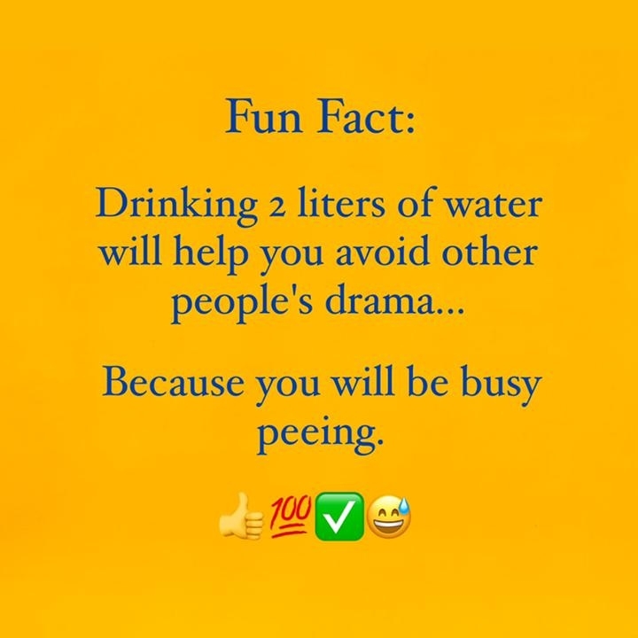 NextLevelUtah's tweet image. Don't let other people ruin your day with drama. Join the 2-liter club and drink enough water to avoid other people's drama. 

Stay hydrated, it's mid-week!
