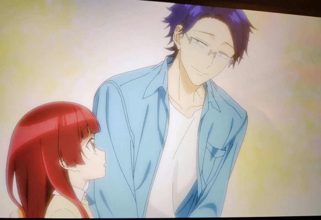 colafullofjoy's tweet photo. Kirishima & Yaeka❤️
Sweetest duo ever😊
Doesn't this anime warm your heart up?😀
#summer2022anime #theyakuzasguidetobabysitting #kumichomusume #toorukirishima #yaekasakuragi #animetwt https://t.co/2jK8N5uV2W