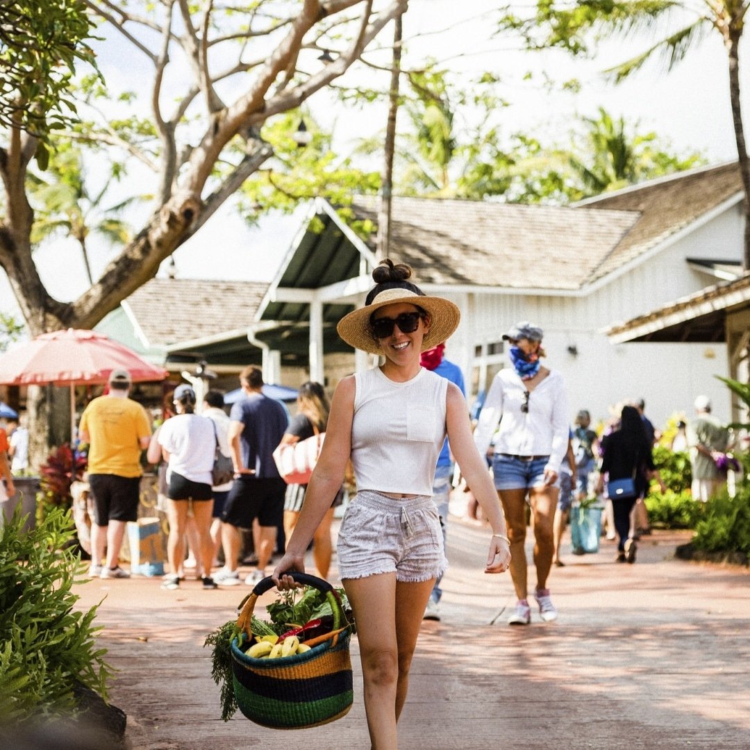 Enjoy fresh fruits and vegetables, local treats and live music every Wednesday 3:30-6pm at our weekly Kaua‘i Culinary Market in partnership with the Kaua‘i County Farm Bureau.