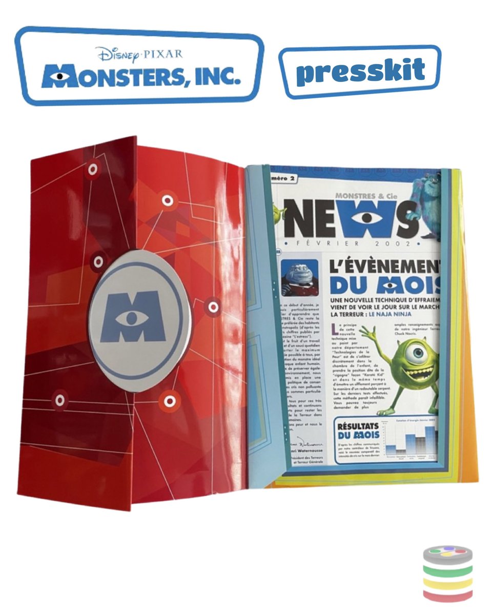 Ludopedia_db's tweet photo. Un nouveau presskit à vous présenter, celui de monstre et compagnie l’île de l’épouvante par @DisneyInteract #monstersinc #monstresetcie #ps1 #ps2 #pc #presskit #ludopedia https://t.co/3lnVeFtpt8