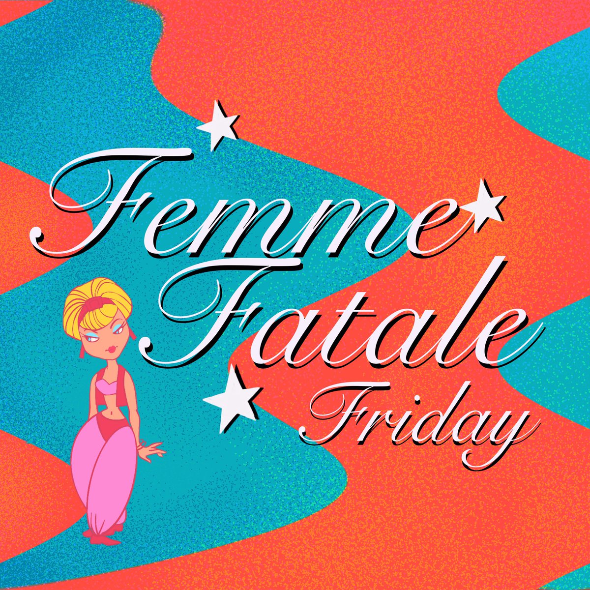 zhanadarte's tweet photo. Join us @Jessica__Perner and me on friday on Twitter spaces for #FemmeFataleFriday 
Our topic this week is “I dream of Jeannie” and beautiful magical Jeannies in general 🧞‍♀️🧞‍♀️🧞‍♀️✨💖✨ #jeannie #drawwithus https://t.co/ss25xd5XNU