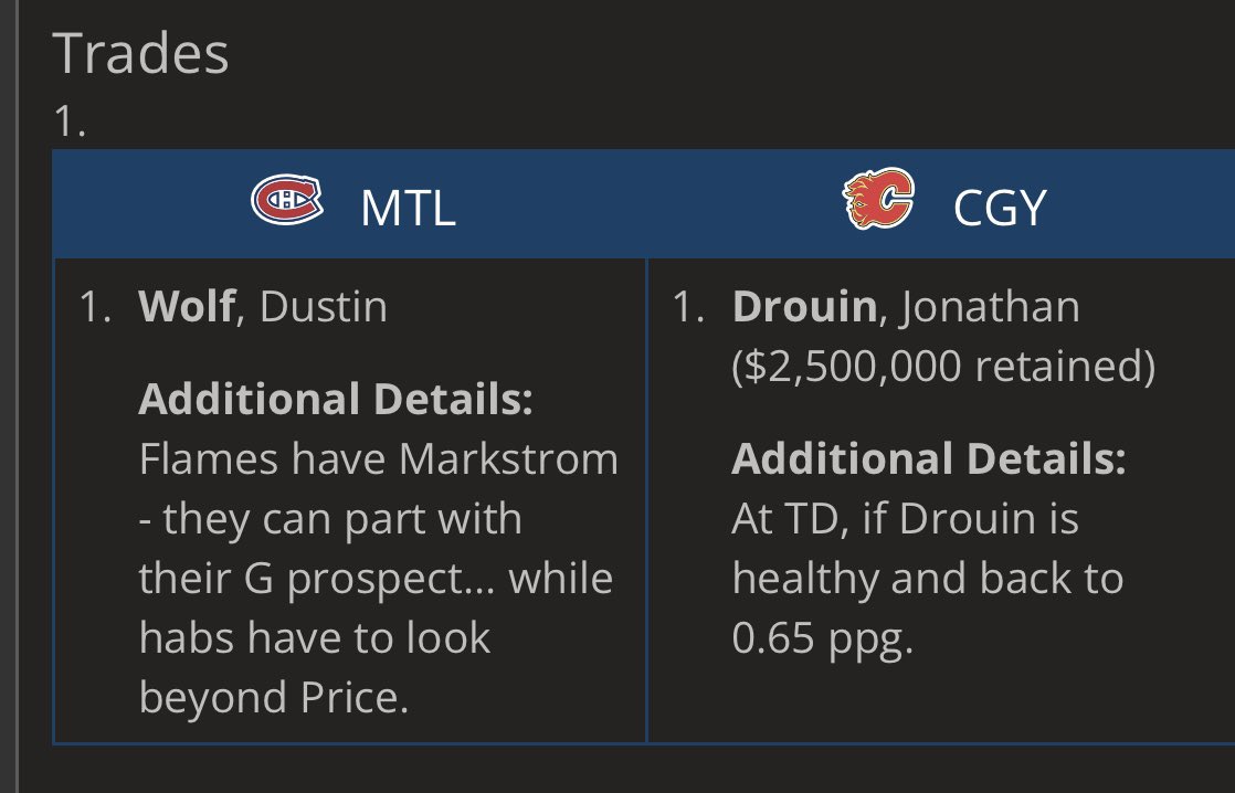 JamesJohnsonYYC's tweet photo. May I present, Habs fans on CapFriendly https://t.co/SbzruYl4cE