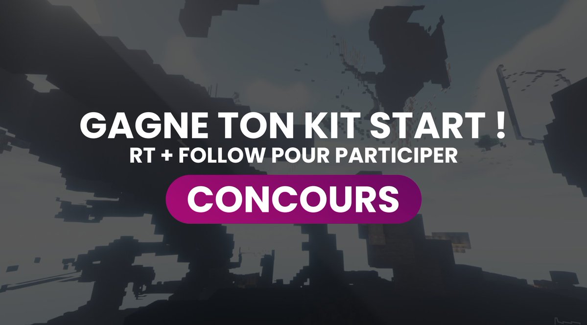 EquinoxStudioMc's tweet image. 🎉 CONCOURS
Gagnez 8 KIT STARTER pour la Cité des Âmes ! 👻

RT + Follow @CiteEvent 
T.A.S : Jeudi 11 Août, 17h.