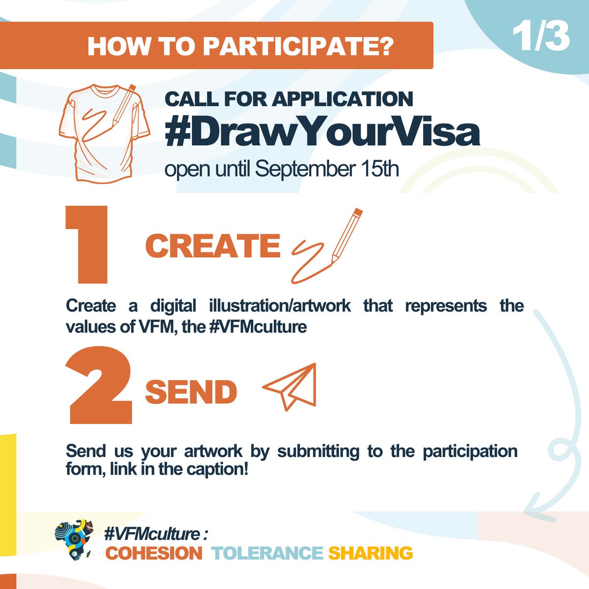 VisaForMusic's tweet photo. Participate in the #DrawYourVisa campaign and give your self the chance to gain more visibility and to win 2 free pass for #VFM2022. 

Here's the form where you can submit your artwork and where you'll find all the necessary info: https://t.co/h7MNpk6D4u https://t.co/X7e3KtAxMF