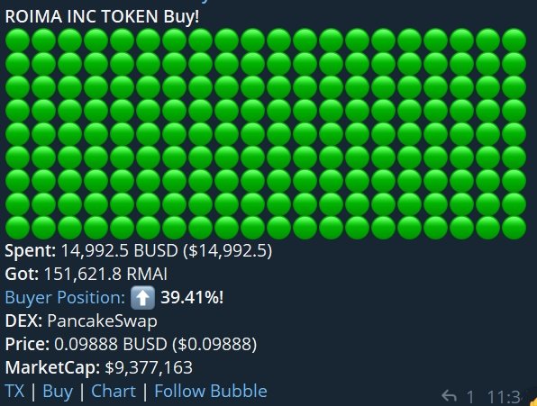 Little by little the objectives are being reached, #Rmai and #ROIMASTERACADEMY INC have big surprises for the token holders. You know save and repurchase.
t.me/+UG36iluvFh9lN…
#TOKENRMAI