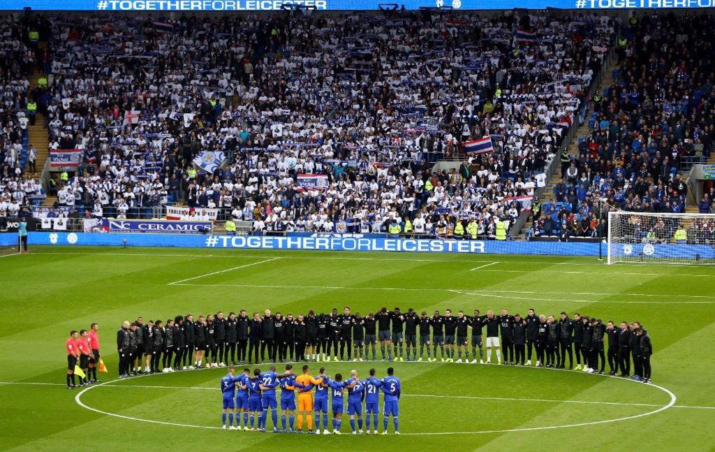 kschmeichel1's tweet image. A tough period but showing the unity that embodies exactly what Leicester are about (2018)