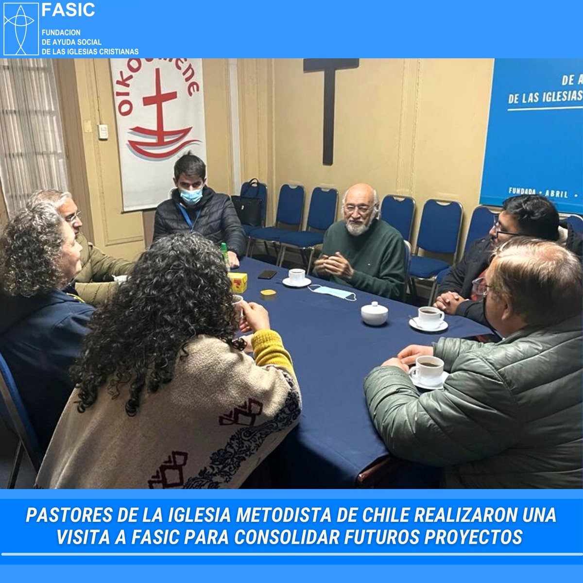 FASICDDHH's tweet image. 📣Pastores de la Iglesia Metodista de Chile realizaron una visita a FASIC para consolidar futuros proyectos fasic.cl/wp/2022/08/pas… #IMECH