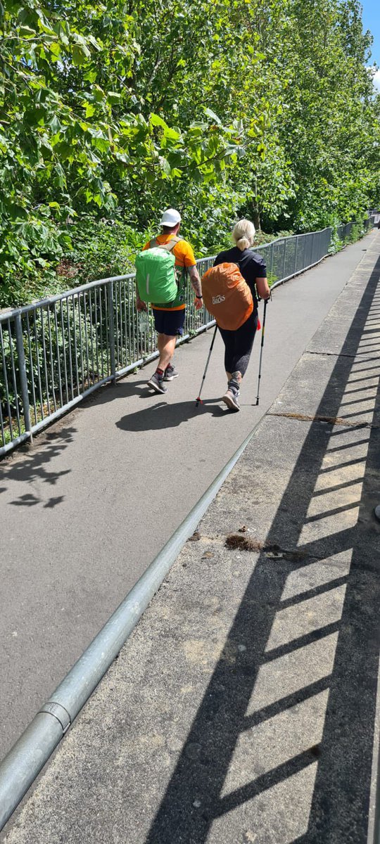Pacing4Pat350's tweet photo. Day 11 done of our epic 350 mile 14 day #walk from Glasgow to St Neots all in aid of #SuicidePrevention #SuicideAwareness #MentalHealthAwareness #MentalHealthMatters #house_hectors follow our journey over the last 3 days &amp; 75 miles G&amp;C 💚 https://t.co/Nxem6weOmx