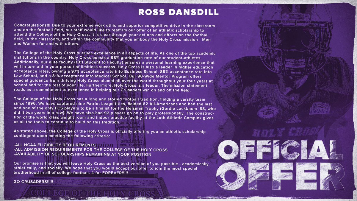 rdansdill10's tweet photo. Roll ‘saders ✝️⚔️. Thank you @CoachScottJames and @CoachBobChesney for this opportunity. @wnfalconfb @EDGYTIM #Committed https://t.co/8tmhGUqZFT