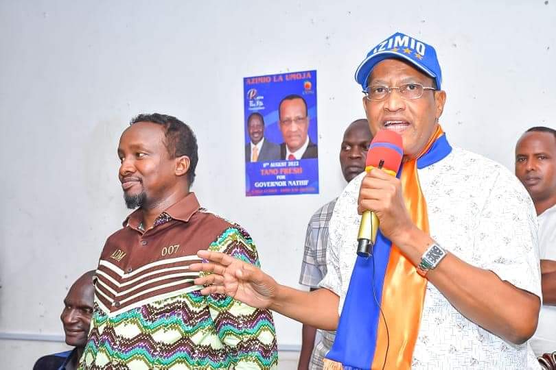 Nathif_J_Adam's tweet photo. Accompanied by DG Dagane Abdi, we continued our engagements with various communities living in Garissa as we met the Kamba community residing in Garissa. I'm thankful for their support and unanimous endorsement.
#Inawezekana #AzimioLaumoja #NJADM https://t.co/zowfCS2FKp