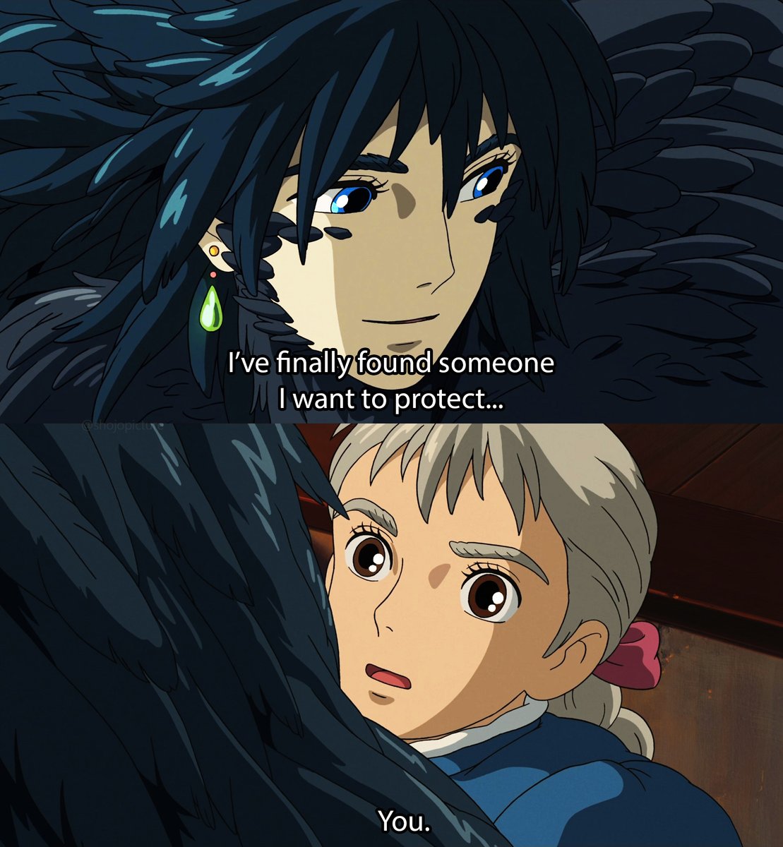 shojopicture's tweet photo. Anime : Howl's Moving Castle (Movie) https://t.co/ZfRC8OtMAW