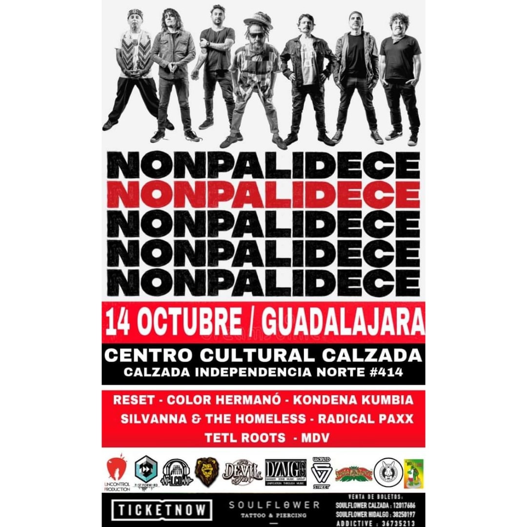 HermanoColor's tweet photo. ⭕NONPALIDECE en #Gdl 
Color Hermano Oficial  que dicen están listos para bailar y cantar los éxitos de una gran banda⁉️
Vamos juntos al🚸
 Centro Cultural Calzada 
Boletos 📲
https://t.co/bBefanAbyZ https://t.co/y5iKhM7TV2
