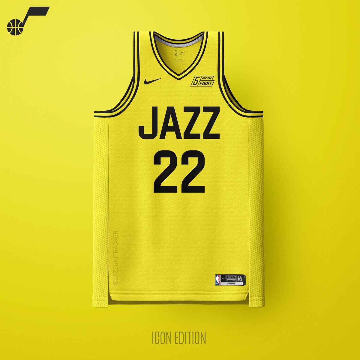 Jazz introduce updated color scheme with new set of uniforms