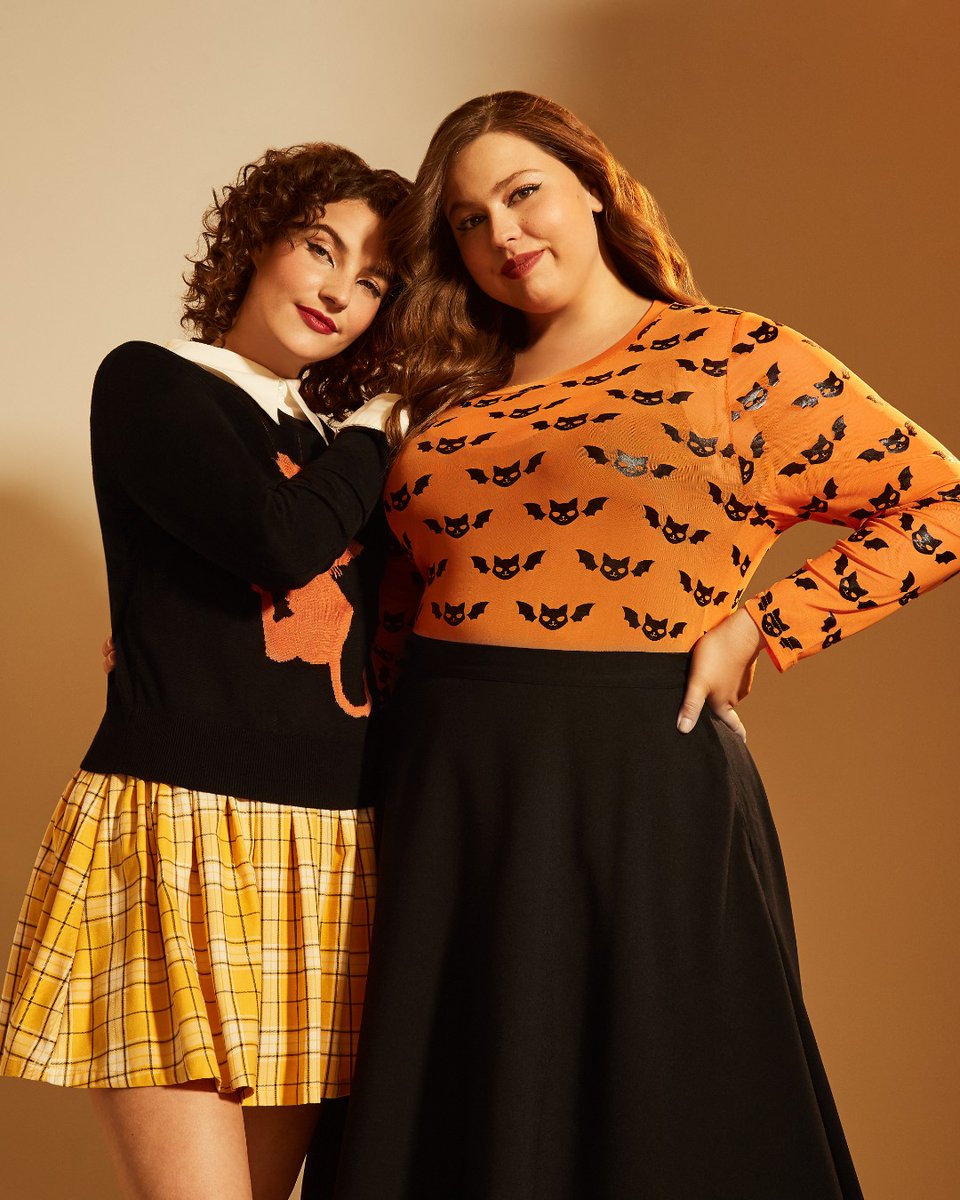 ModCloth's tweet photo. Halloween meow-gic is in the air. π
https://t.co/orFBGwTr9o - Scaredy Cat Sweater
https://t.co/joGGkKeiRu - Yellow Skirt
https://t.co/RpSRxYiL61 - Long Sleeve Mesh Top
https://t.co/s070bBorAD - Black Skirt
#ModCloth #MyModCloth #Halloween #SpookySeason #Halloween365 https://t.co/VNEZyGEeha