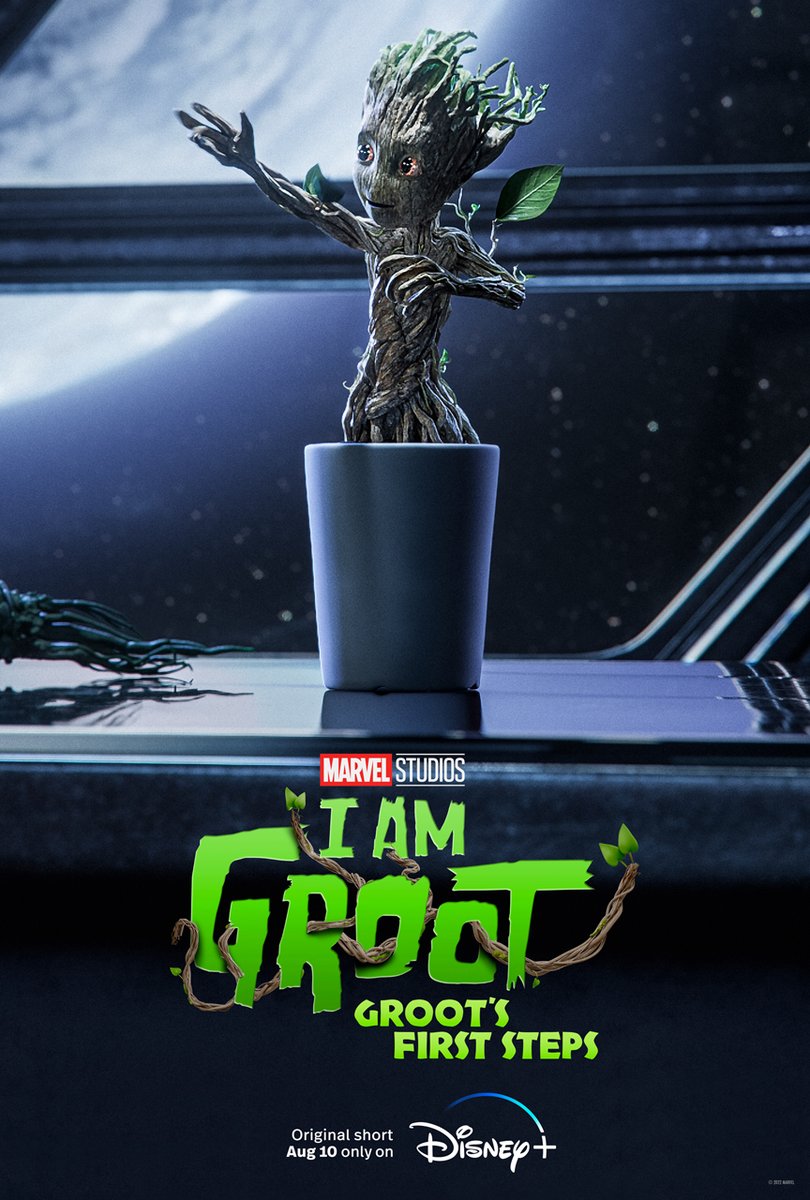 They always grow up so fast. 🪴 Start streaming ‘Groot’s First Steps’ from Marvel Studios’ #IAmGroot, a collection of five Original shorts, in one week on <a href="/DisneyPlus/">Disney+</a>.