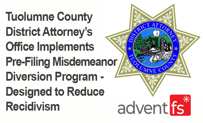 Tuolumne County District Attorney’s Office Implements Pre-Filing Misdemeanor Diversion Program - Designed to Reduce Recidivism

adventfs.com/post/tuolumne-…