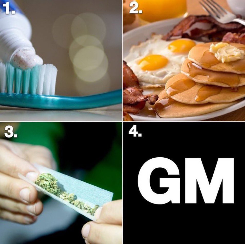 🐷 In what order do you start your day? 🐽