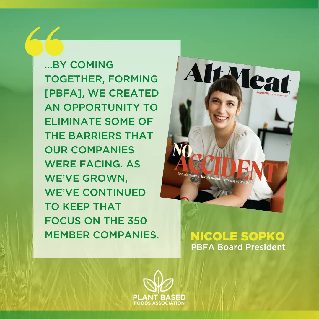 Plant Based Foods Association tweet media