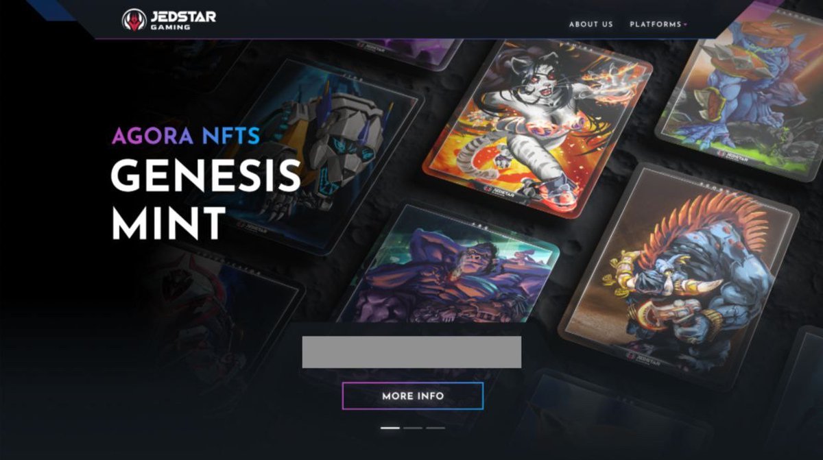 TKtr_0815's tweet image. Genesis Mint is close. This will be Jedstars first NFT series. I'm totally excited for this.🤩

jedstar.com
Check out the new website. 🚀🚀🚀

#JEDSTAR #JED #KRED @JEDSTAROfficial #Polygon #PolygonNFT #NFTCommunity #nftcollector #nftart #mobilegames #gamers #GameFi
