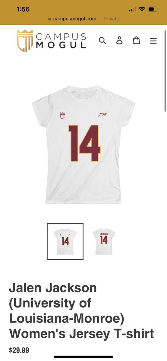 Excited to announce my partnership with @campusmogul, the fastest growing NIL apparel company. I love that Campus Mogul is giving athletes like myself the opportunity to monetize my NIL. Link in my bio or under this tweet to purchase! Thank you in advance for your support!