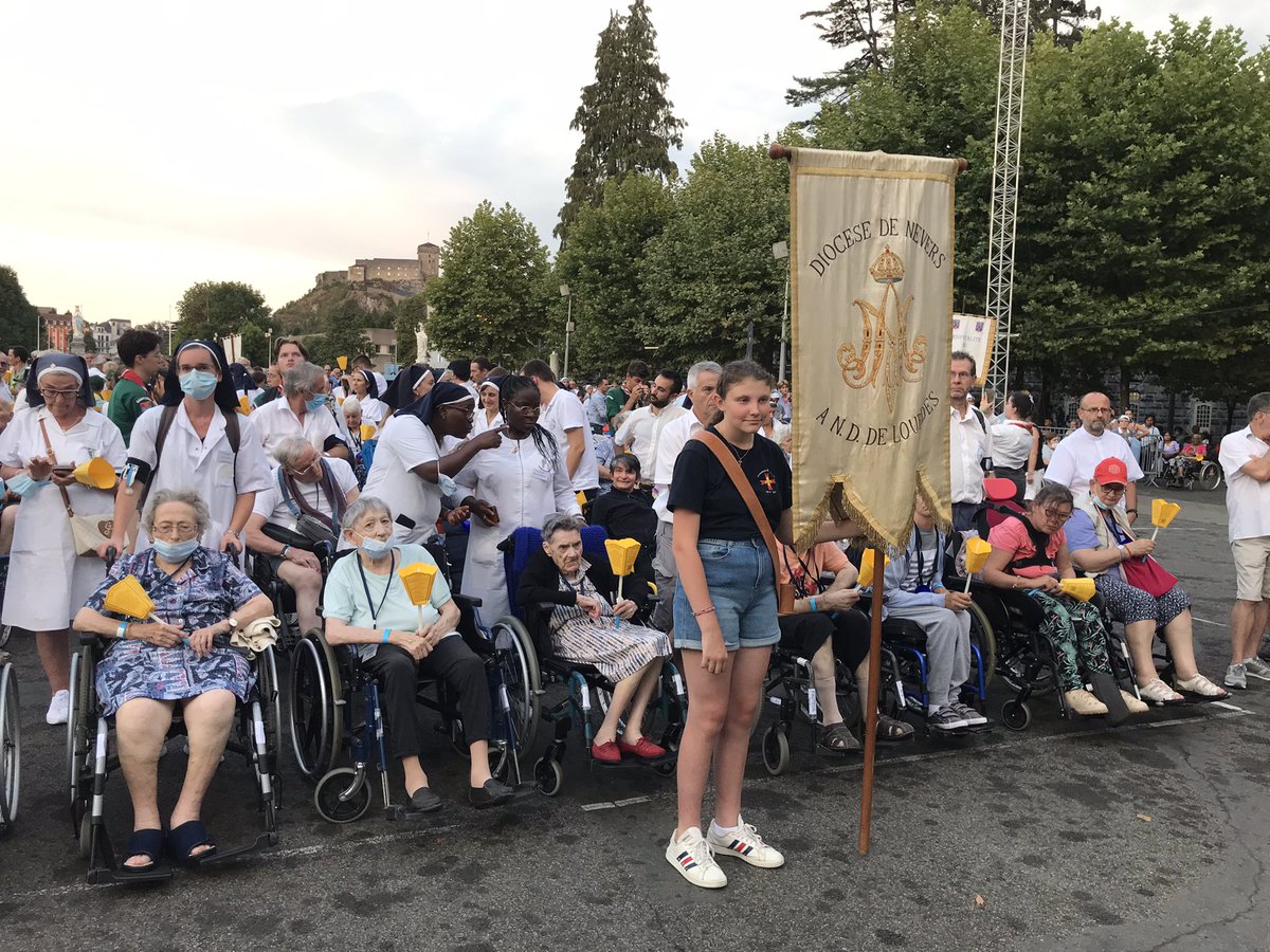 Nevers à Lourdes. Un redémarrage du pèlerinage avec les malades