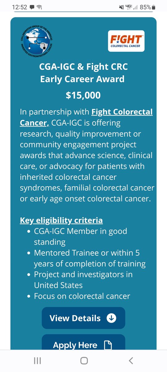 <a href="/CGAIGC/">CGA-IGC</a> &amp; <a href="/FightCRC/">Fight Colorectal Cancer</a> have accomplished so much 👏🏽 !
➡️ Funding early career researchers tinyurl.com/2j2b8tpk 
➡️ Legislative action tinyurl.com/yrbm2cdm
💪🏽 We have so much more to do! Come to #CGAIGC22 Nash Bash for some 🎸,🍖 and 🍹 !! FREE if you register before Aug 29!