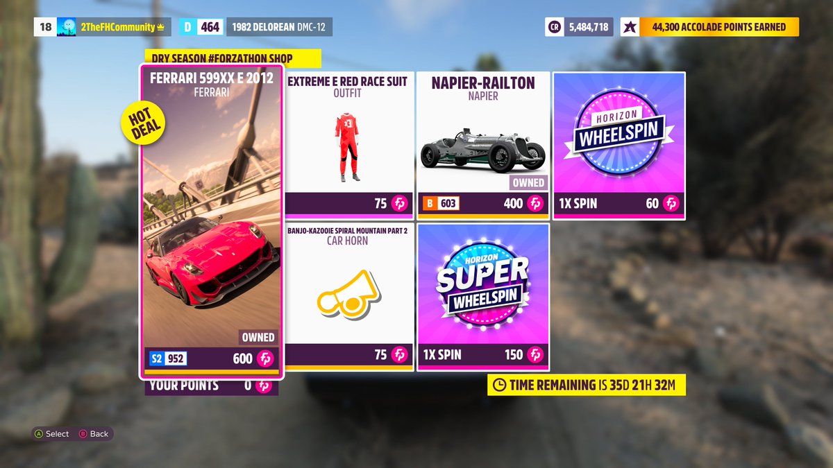 ForzaHorizon's tweet photo. Who's grabbing the Banjo Kazooie car horn from the Forzathon Shop this week? @RareLtd https://t.co/BR8F0bmXkM