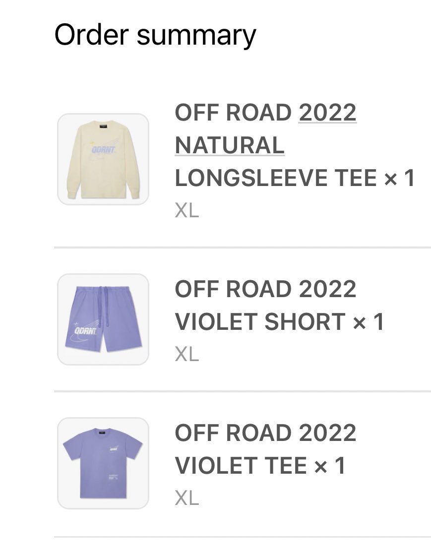whosaidsandra's tweet photo. Guess who just got a confirmed order from @Quadrant for the OFF ROAD collection !!!!!! 🤩🤩🤩 https://t.co/1mTiYvRjgZ