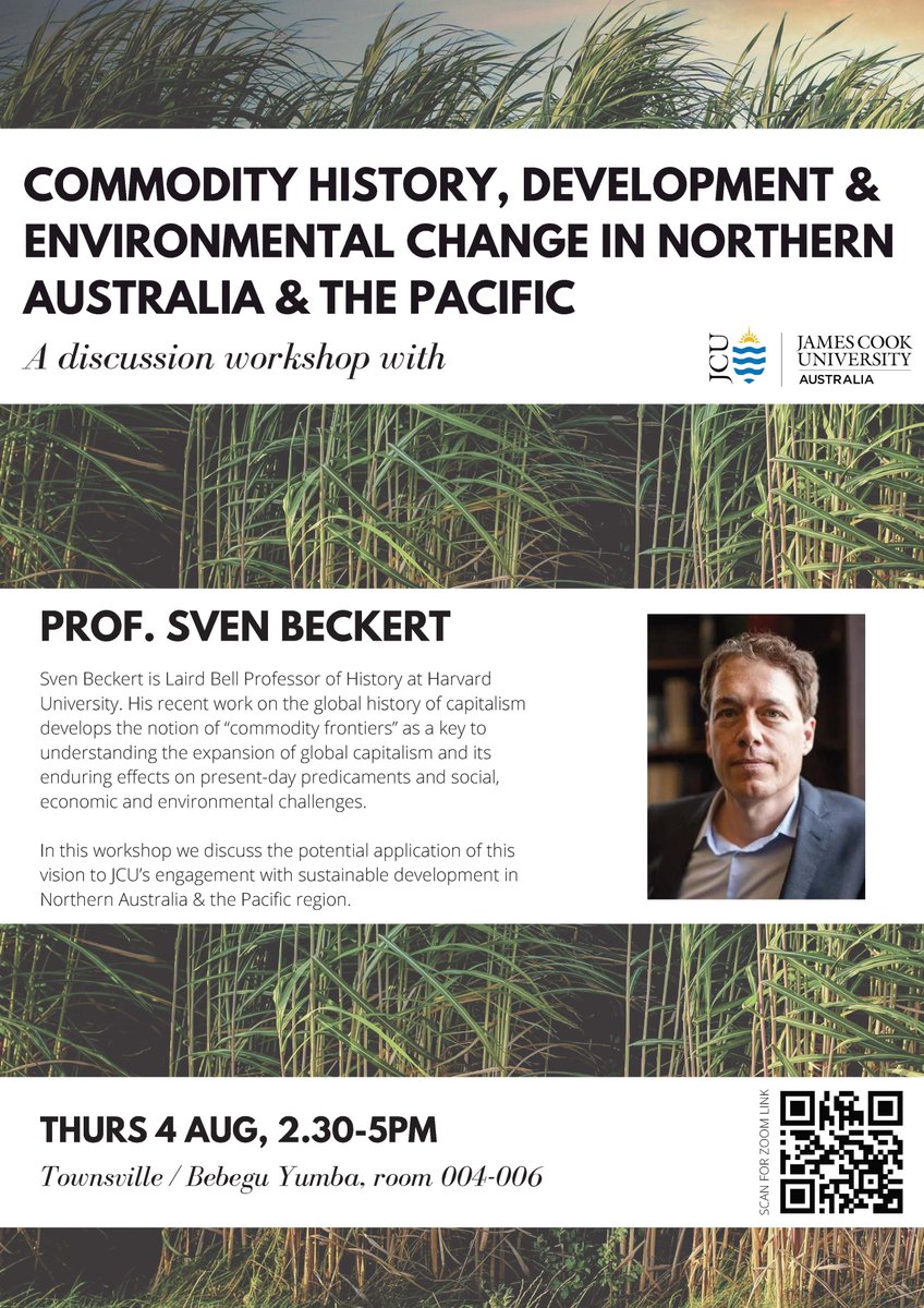 Koen Stapelbroek stplbrk.bsky.social (@stplbrk) on Twitter photo Today, at <a href="/jcu/">James Cook Uni</a> <a href="/jcuCASE/">JCU College of Arts, Society and Education</a> (TSV/ Bebegu Yumba): discussion workshop with <a href="/Sven_Beckert/">Sven Beckert</a> <a href="/HarvardWCFIA/">Weatherhead Center for International Affairs</a> on “Commodity History, Development & Environmental Change in Northern Australia & the Pacific”: Today, at <a href="/jcu/">James Cook Uni</a> <a href="/jcuCASE/">JCU College of Arts, Society and Education</a> (TSV/ Bebegu Yumba): discussion workshop with <a href="/Sven_Beckert/">Sven Beckert</a> <a href="/HarvardWCFIA/">Weatherhead Center for International Affairs</a> on “Commodity History, Development & Environmental Change in Northern Australia & the Pacific”: