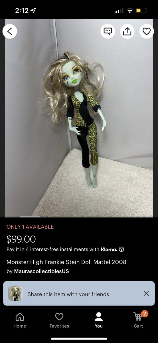 VKalico's tweet photo. I love when people try to jack the prices way up on ANY monster high doll that they own like it’s made of gold. #MonsterHigh #Mattel #FrankieStein #ClawdeenWolf #FreakyFusion https://t.co/A5RWigTuuP
