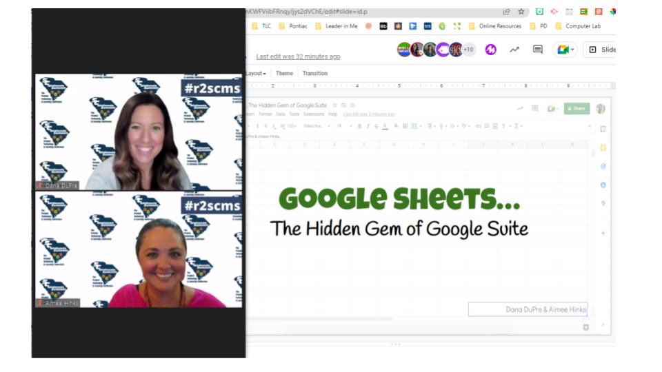 Always love sharing and presenting with my friend <a href="/lets_du_this/">Dana DuPre</a>! I can’t wait to keep creating Sheets awesomeness with you! #r2scms