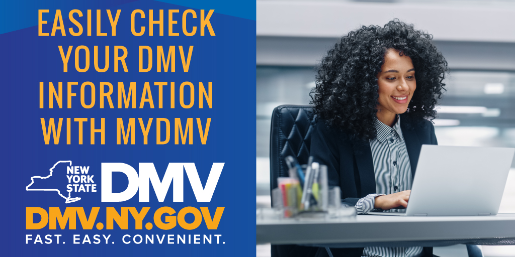 NYS DMV on Twitter "By signing up for MyDMV you can check the current