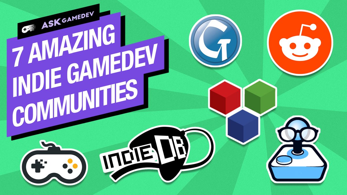 AskGamedev's tweet image. Have you ever felt alone as a game developer? Well, you don't have to be! Here are the best indie game developer communities to check out in 2022! Featuring @gdevnet @indiedb @StackGameDev @Reddit (r/gamedev) @tigsource & more!
Watch: youtube.com/watch?v=OoKrjI…
#gamedev #indiedev