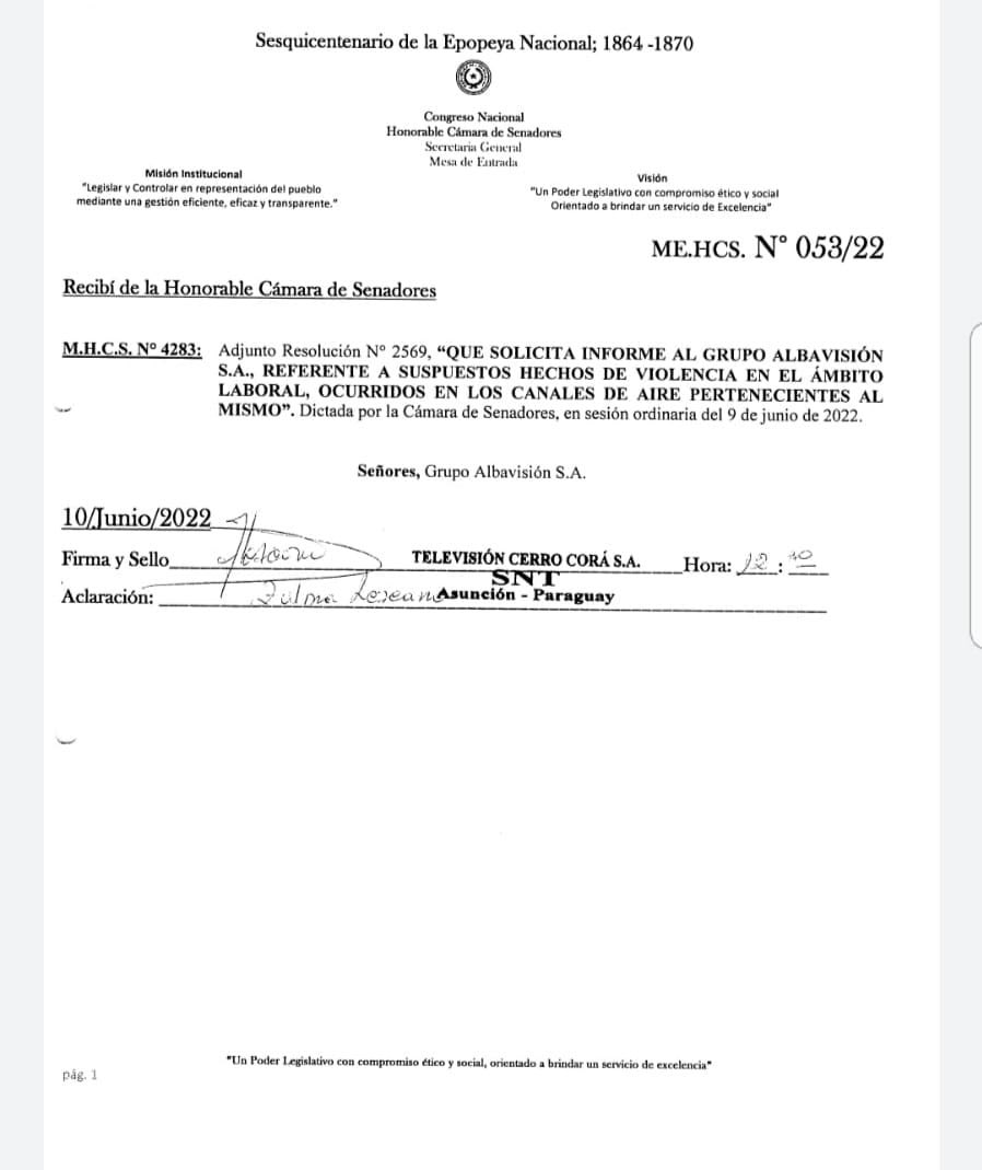 RMPCpy's tweet image. Trabajadoras afectadas por los últimos despidos en el SNT y C9N, realizaron sus denuncias al MT. &quot;Las represalias tomadas por la empresa no serán suficientes para amordazarnos. Basta de acoso sexual y violencia laboral en los medios&quot;, expresaron. #YoTeCreo #BastaDeImpunidad